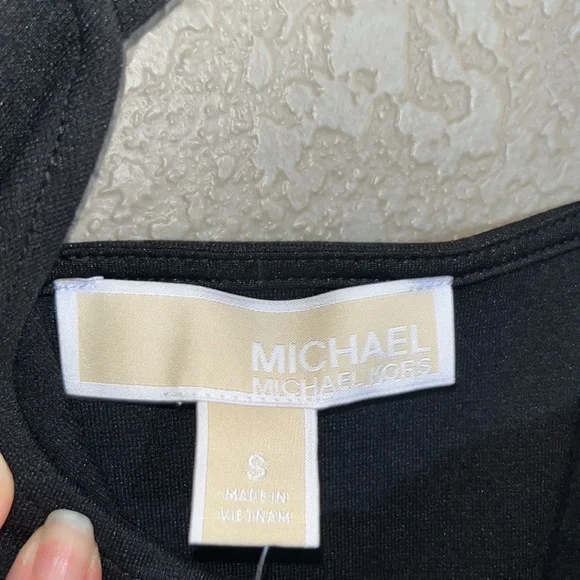 NWT Michael Kors Chain Halter Dress - Picture 11 of 13